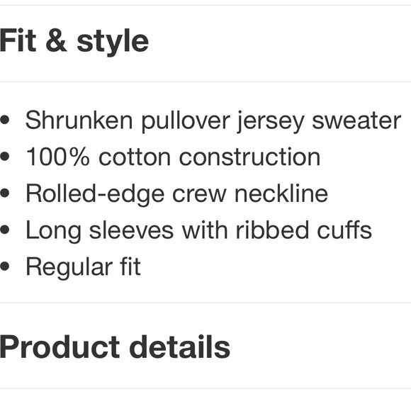 EUC A New Day Red and White Striped Rollneck Cotton Sweater - Picture 5 of 9